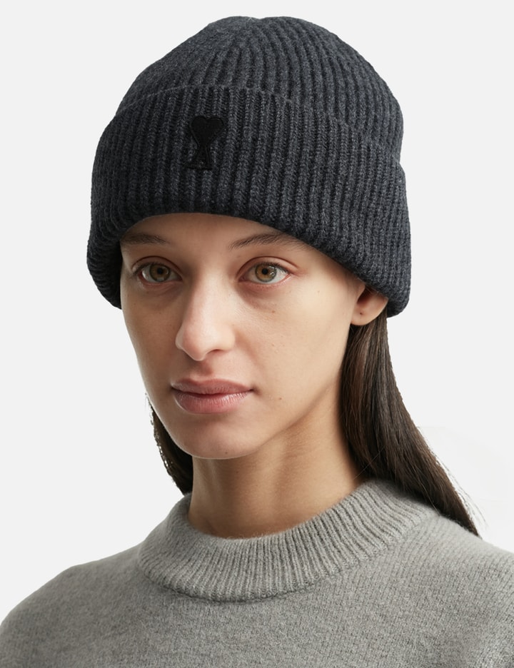 Ami Alexandre Mattiussi Wool Ami De Coeur Beanie