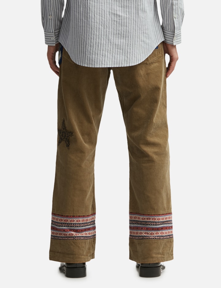 KHOKI Patched-Desgin Pants