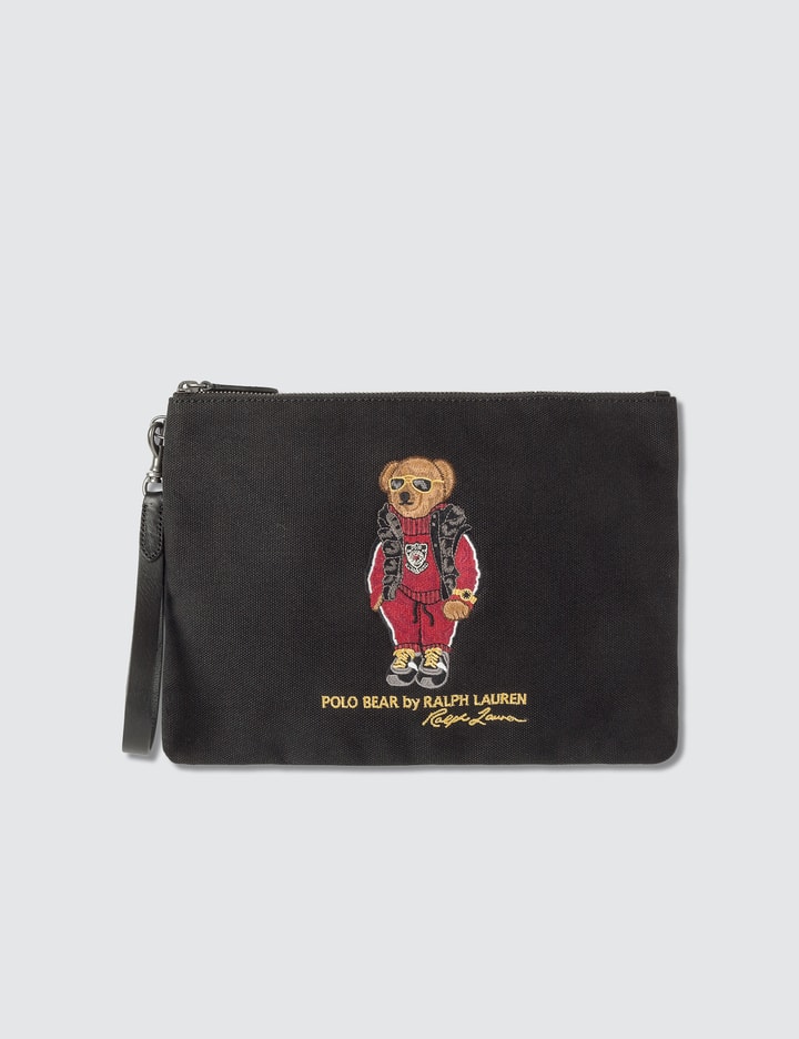 Embroidered Polo Bear Pouch Placeholder Image