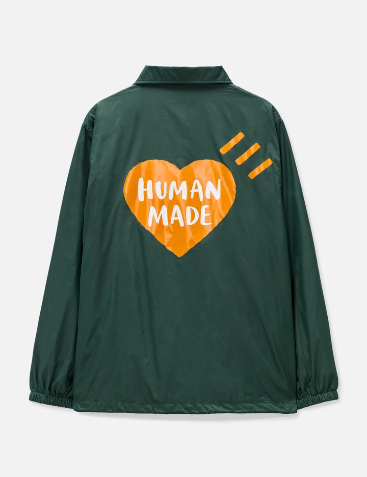 Shop Human Made Coach Jacket In Green