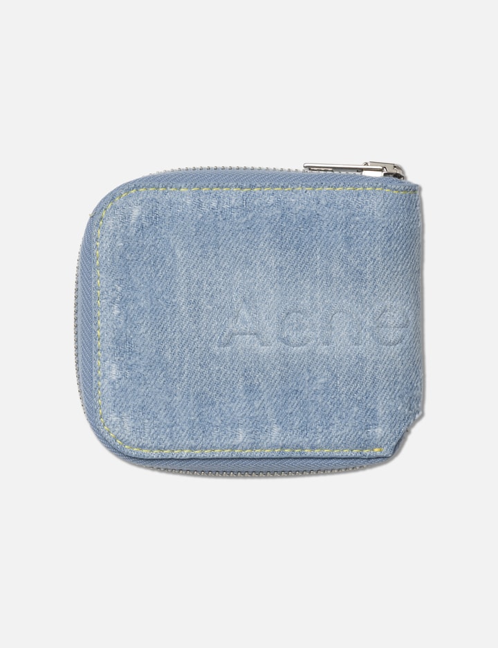 Acne Studios Kei Destroyed Denim Wallet