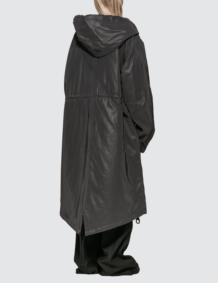 Reflective Padded Fishtail Parka With Detachable Bag Placeholder Image