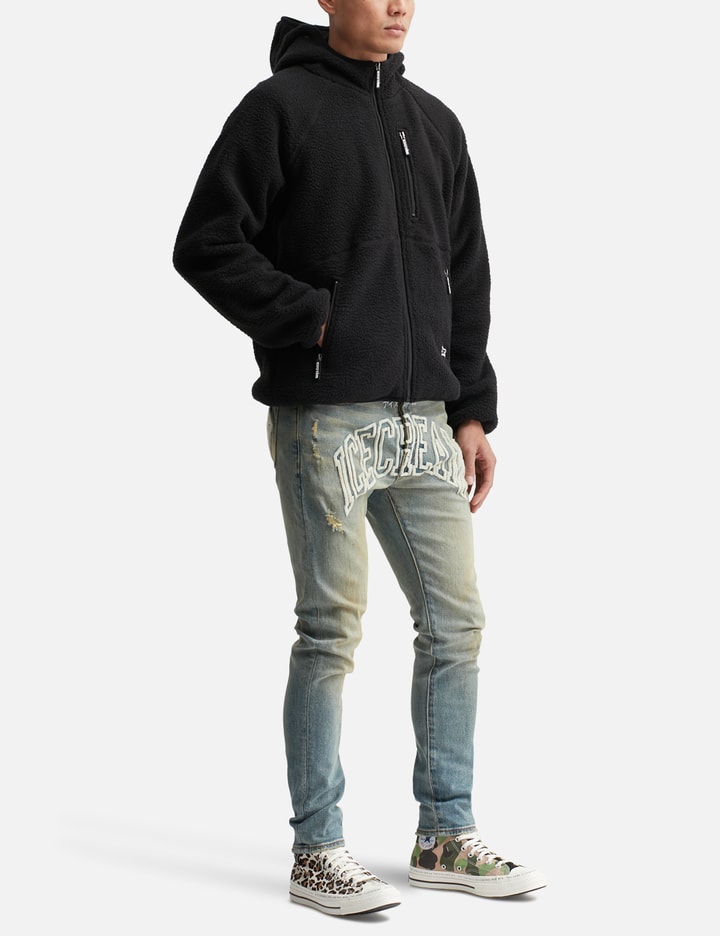 Grin Zip Front Hoodie Placeholder Image