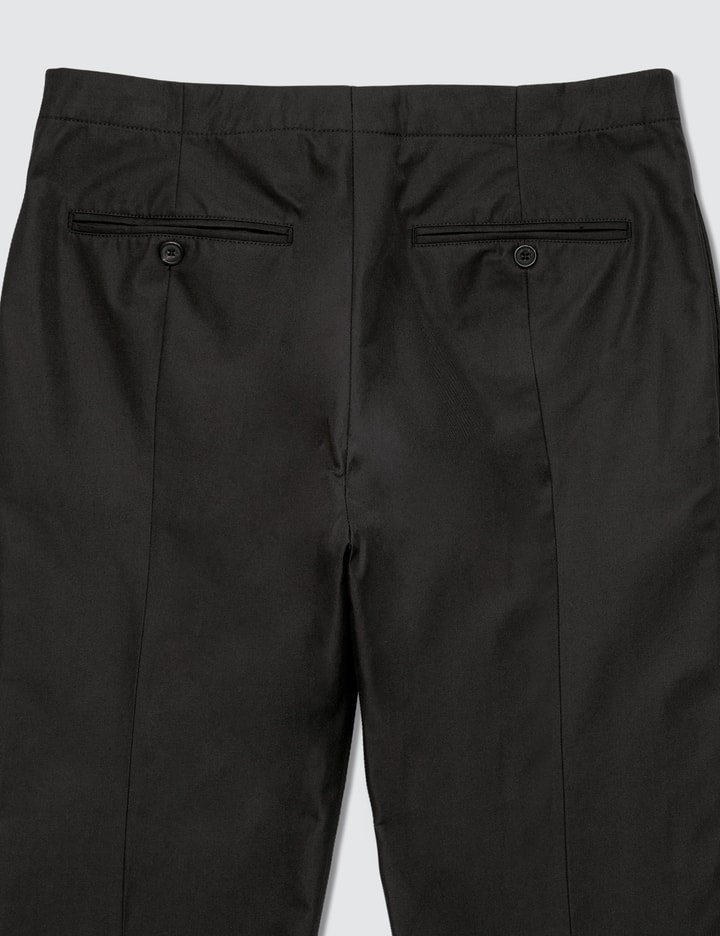 Fitted Tailored Pants With Front Zipper Detail Placeholder Image