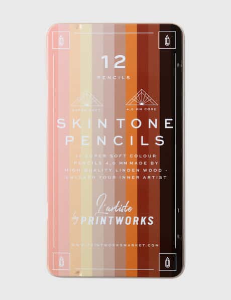 Printworks 12色 カラーペンシル - スキントーン