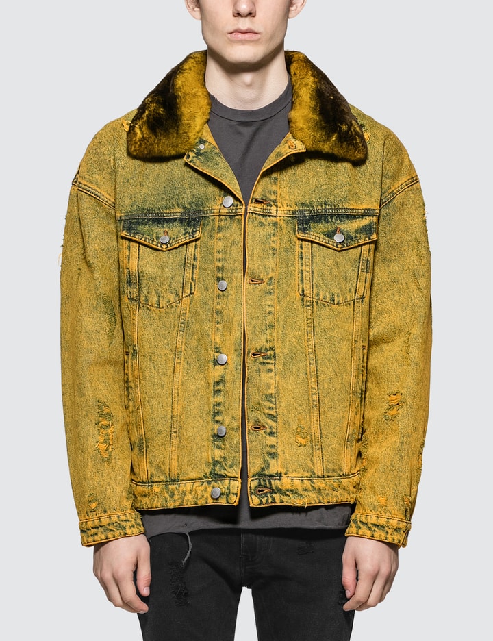 Rocky with Fur Denim Jacket Placeholder Image