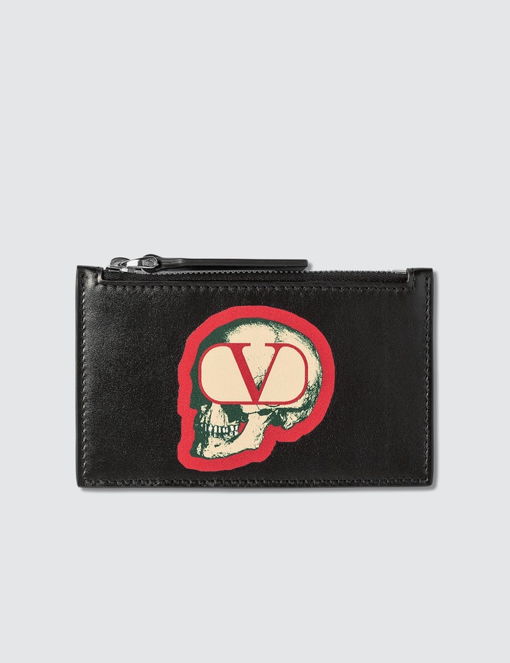 Valentino x Undercover Skull Logo Card Holder Placeholder Image