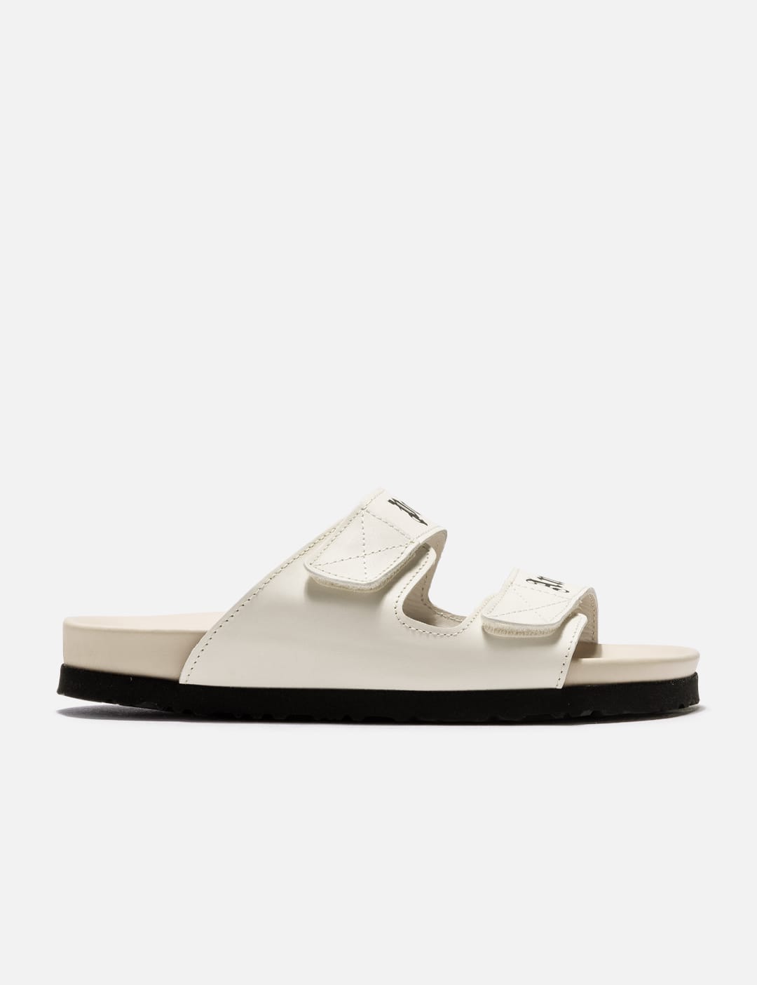 Palm Angels Logo Leather Sandals