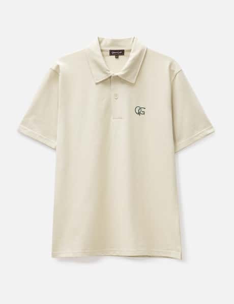 QUIET GOLF Initial Short Sleeve Polo