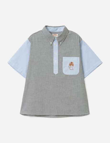 Brain Dead Brain Dead x Brooks Brothers California Reverse French Seam Pullover Shirt