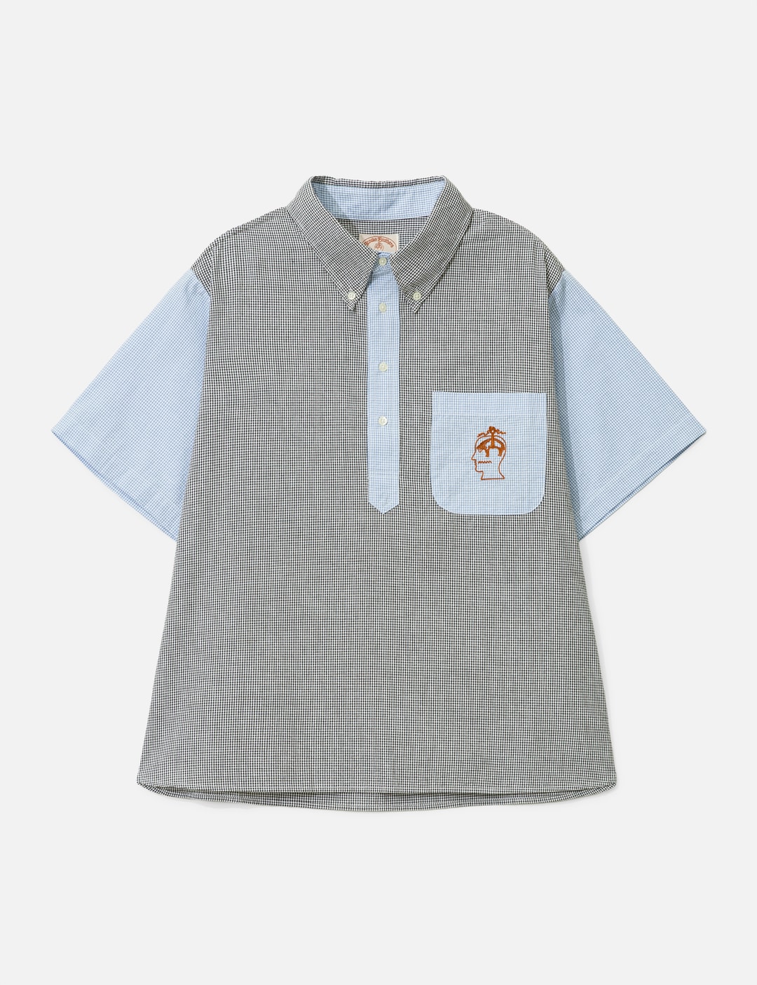 X Brooks Brothers California Reverse French Seam Pullover Shirt view 7