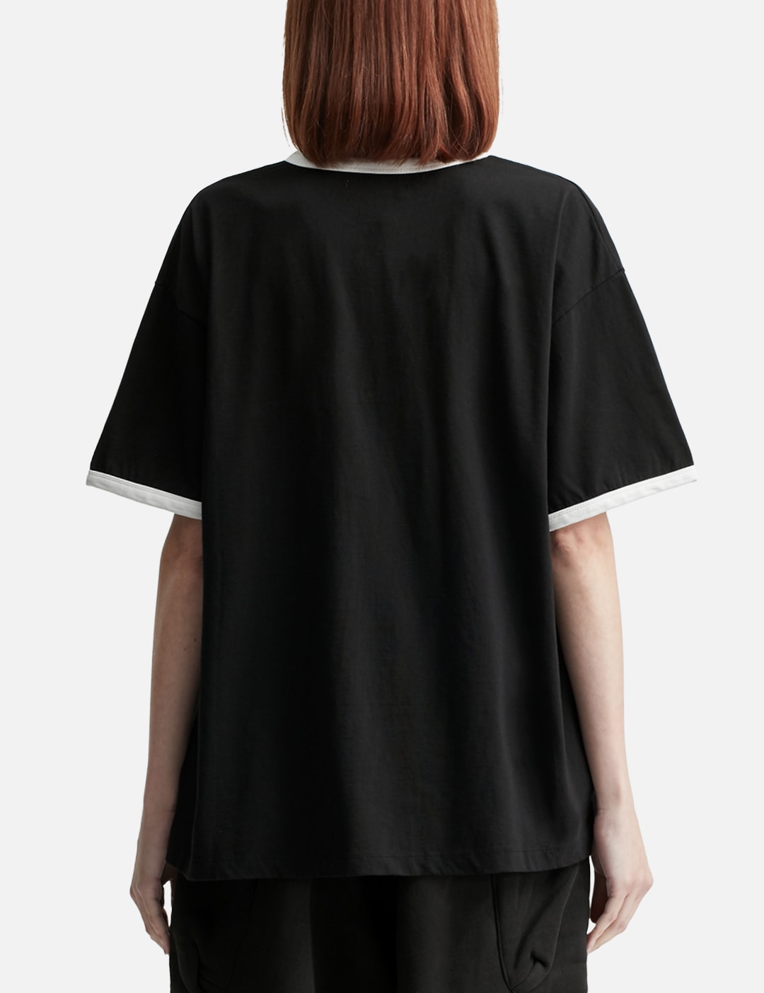 Overfit Logo Ringer T-Shirts view 10