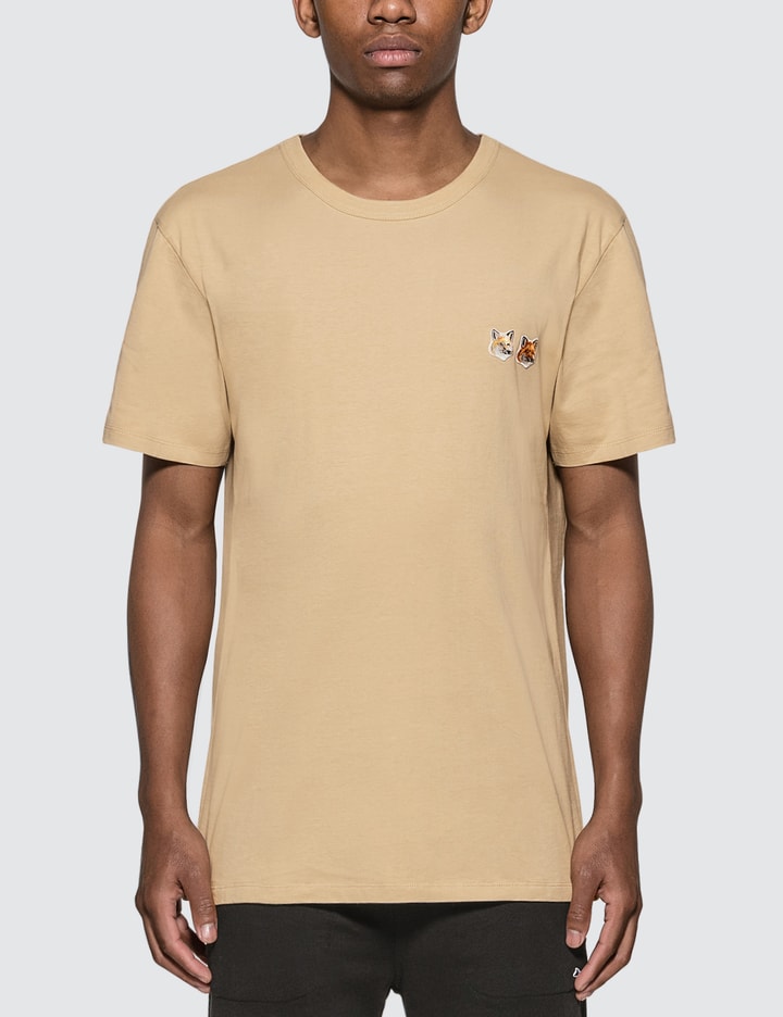 Double Fox Head Patch T-shirt Placeholder Image