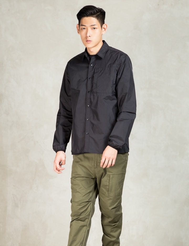 Penfield Black Underfield Nylon Packable Shirt