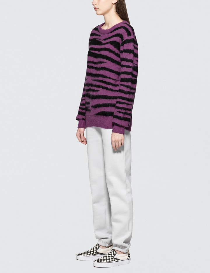 Zebra Mohair Sweatshirt Placeholder Image