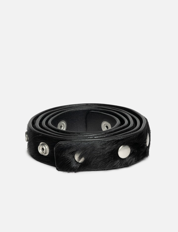 Rick Owens Snap Belt In Black