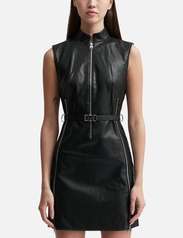 miaou leather dress Miaou Lila Dress