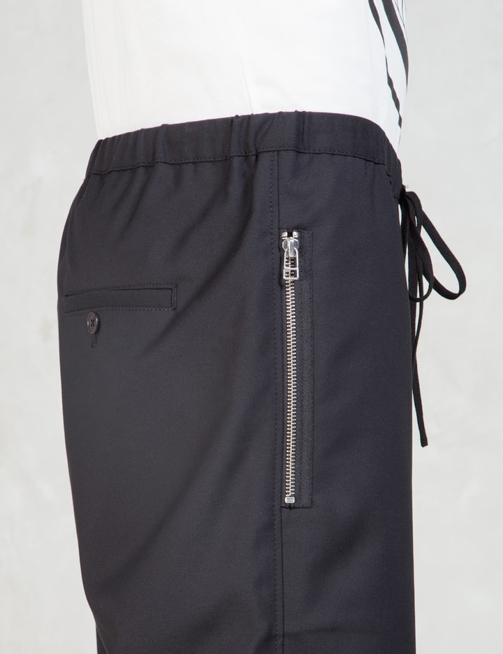 Zipper Pockets Elastic Band Shorts Placeholder Image