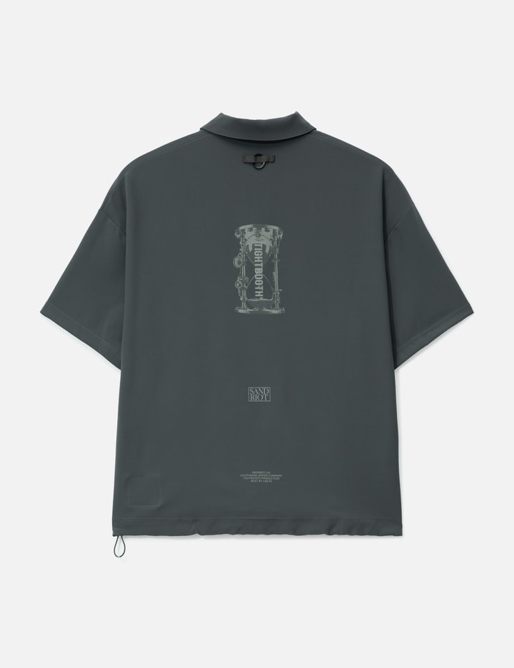 Goopimade X Tightbooth “gtb-01l” The Sandglass Tech Polo In Green