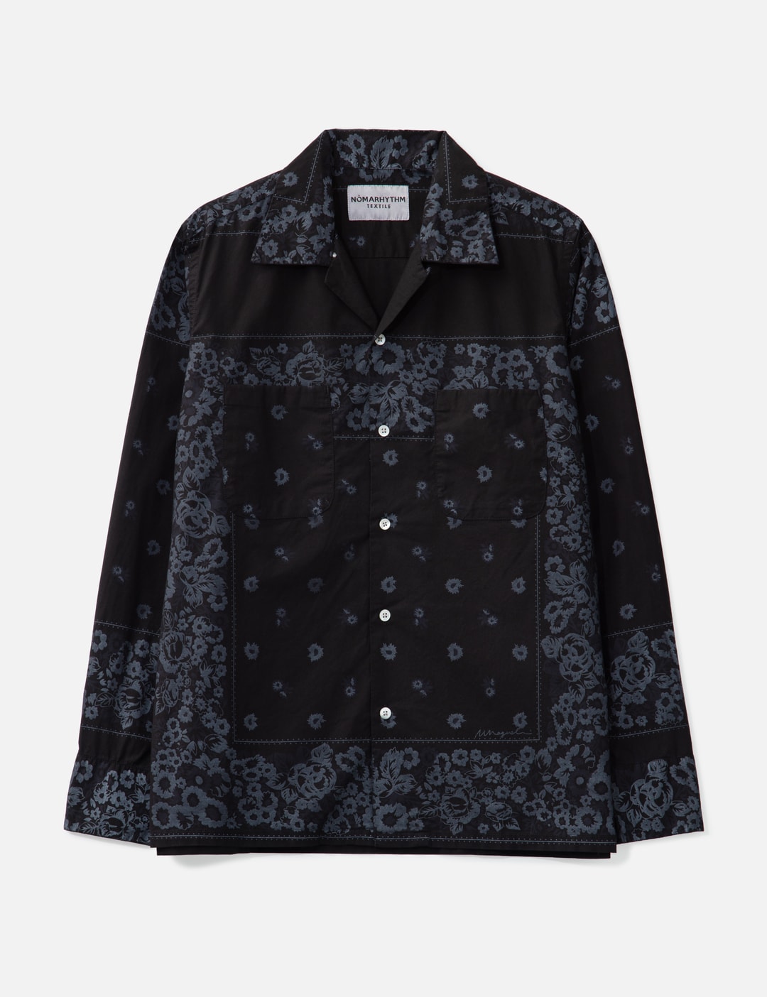 Overdyed Bandana Print Shirt view 7