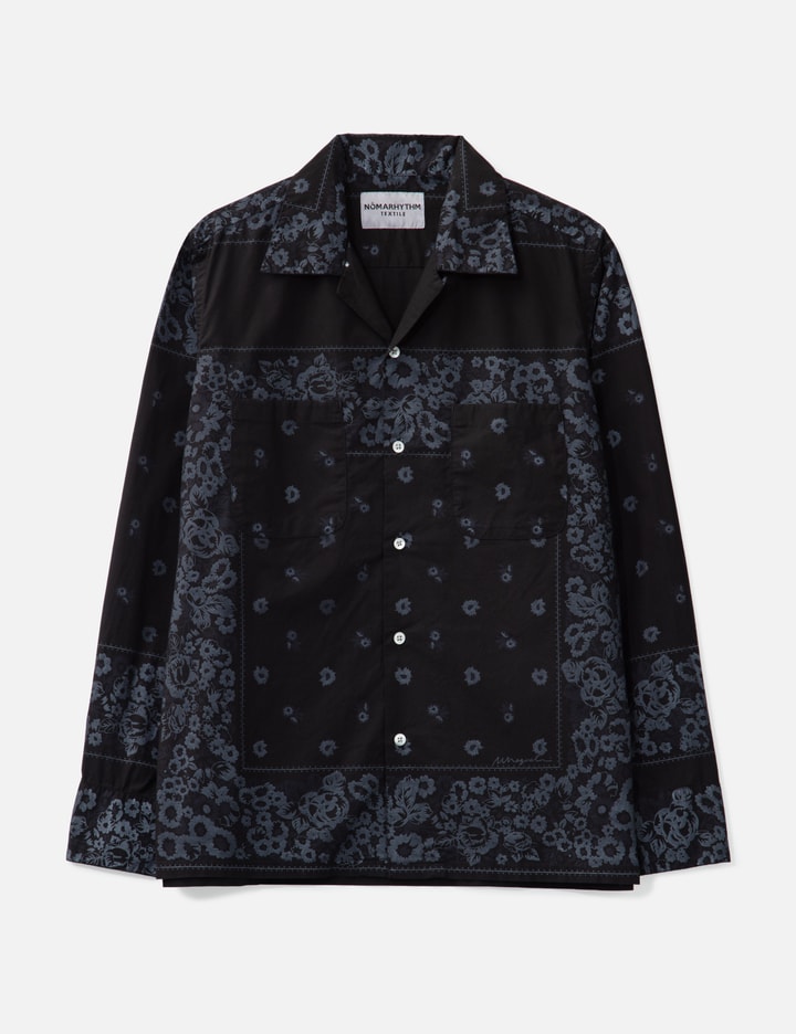 Overdyed Bandana Print Shirt Placeholder Image