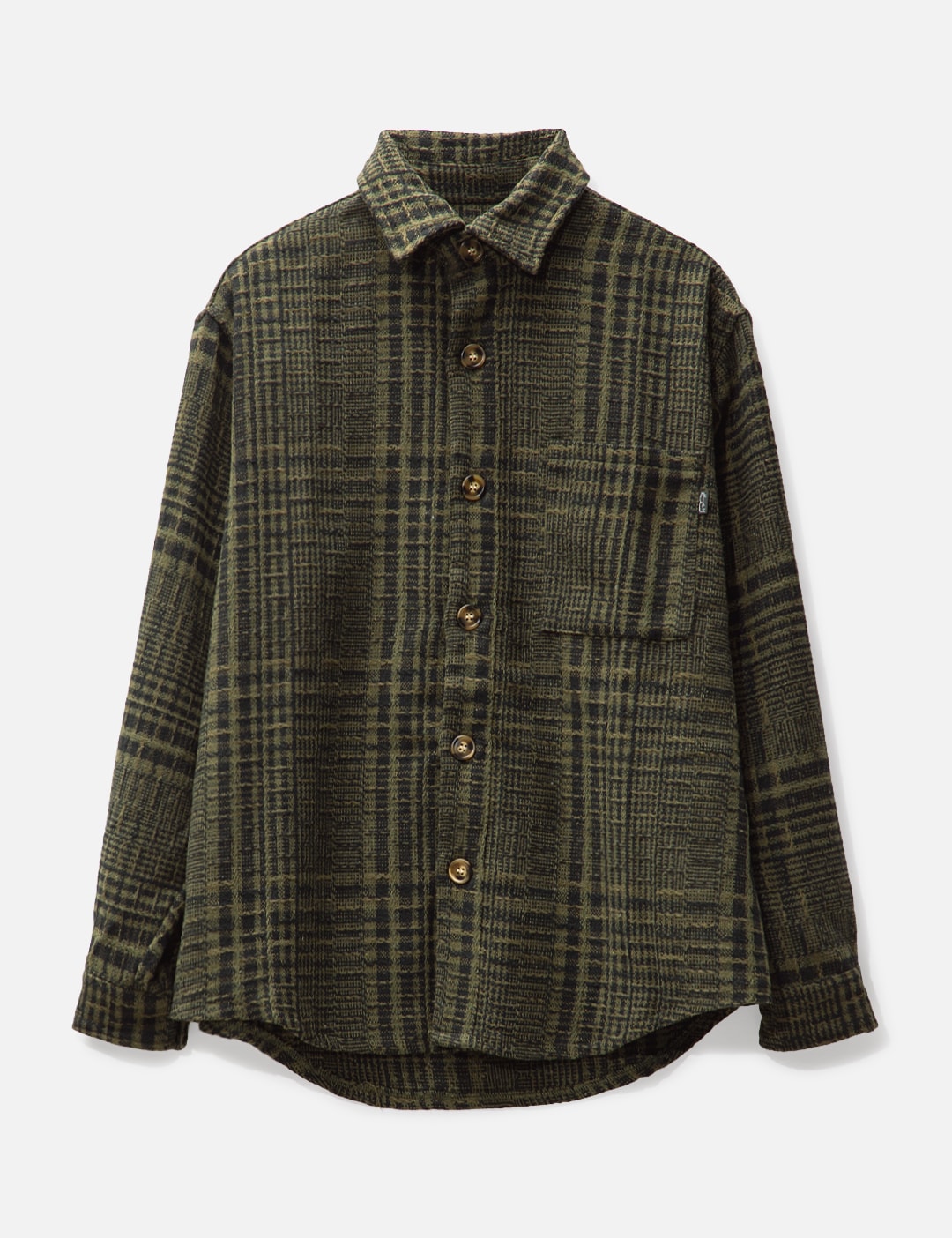 Fucking - Wood Duck Oversized Flannel | HBX - Globally Curated Fashion and Lifestyle by Hypebeast
