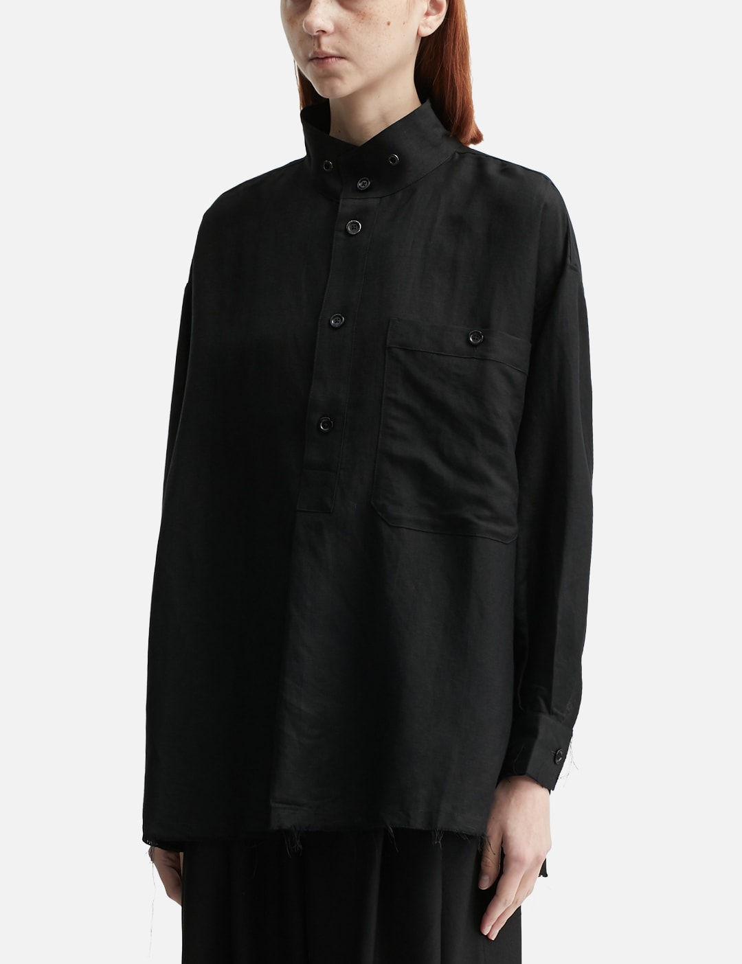Acceptance Oversized Draped Shirt view 8