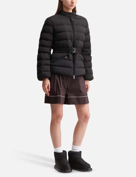 Esthetique Belted Short Down Jacket view 14