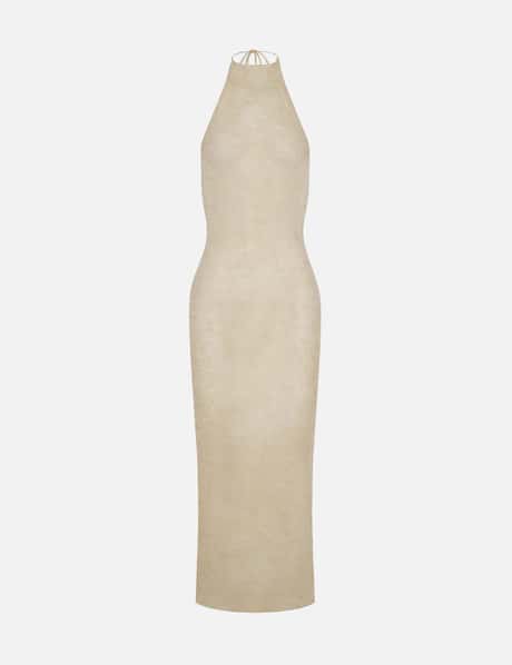 PRIX Workshop Yuna Knit Halter Dress