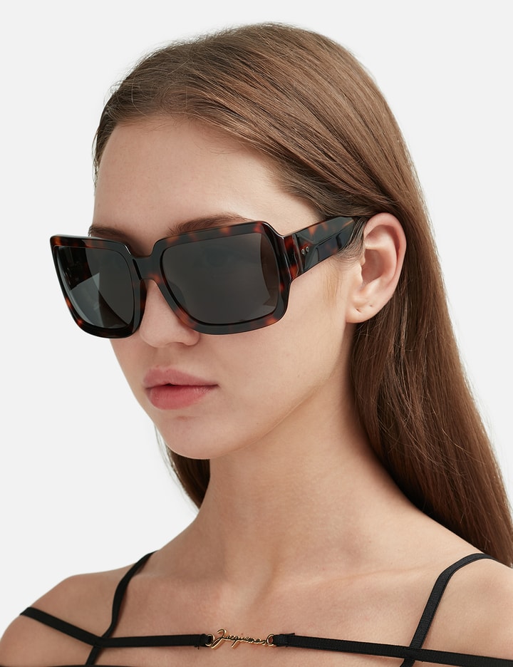 Dries Van Noten x Linda Farrow Oversize Square Sunglasses Placeholder Image