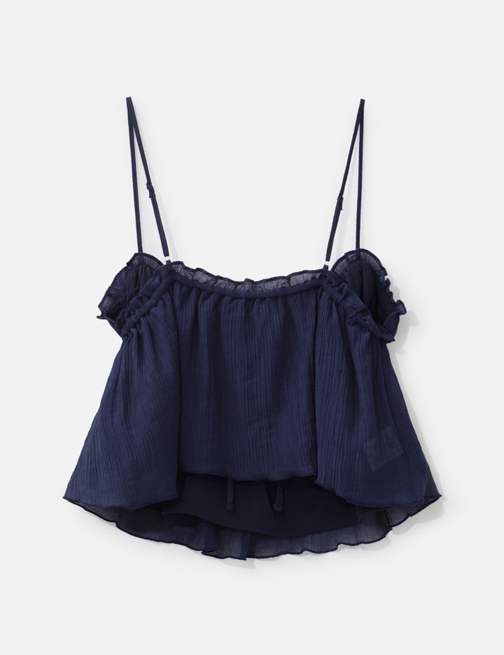 Glowny Shirred Crinkle Bustier