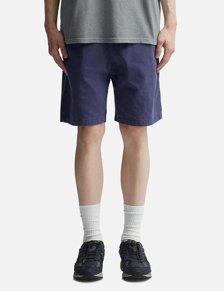 Shop Gramicci Pigment Dyed G-shorts In Purple