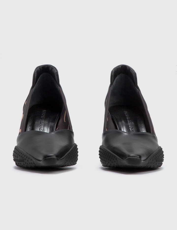 Rubber Outsole Leather Pumps Placeholder Image