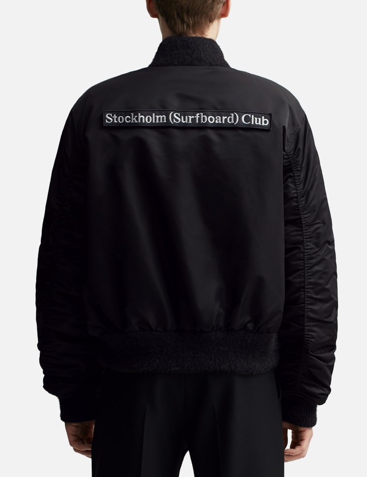 Bomber Jacket with Removable Logo Placeholder Image