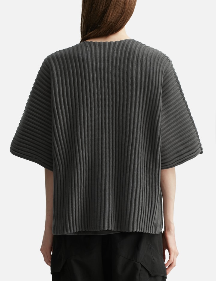 Ribbed Kimono Top view 4
