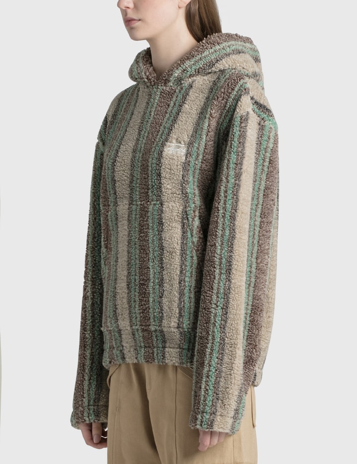 Stripe Sherpa Hoodie Placeholder Image