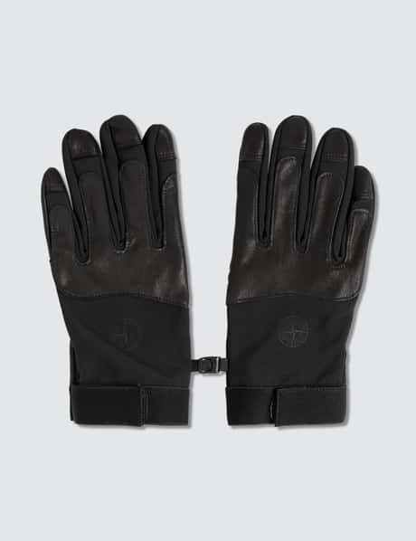 Stone Island - Soft Shell-R Gloves | HBX - Globally Curated 