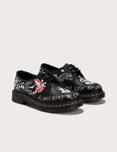 Dr. Martens - 1460 Rebel Custom Chaos Backhand Leather Shoes | HBX 
