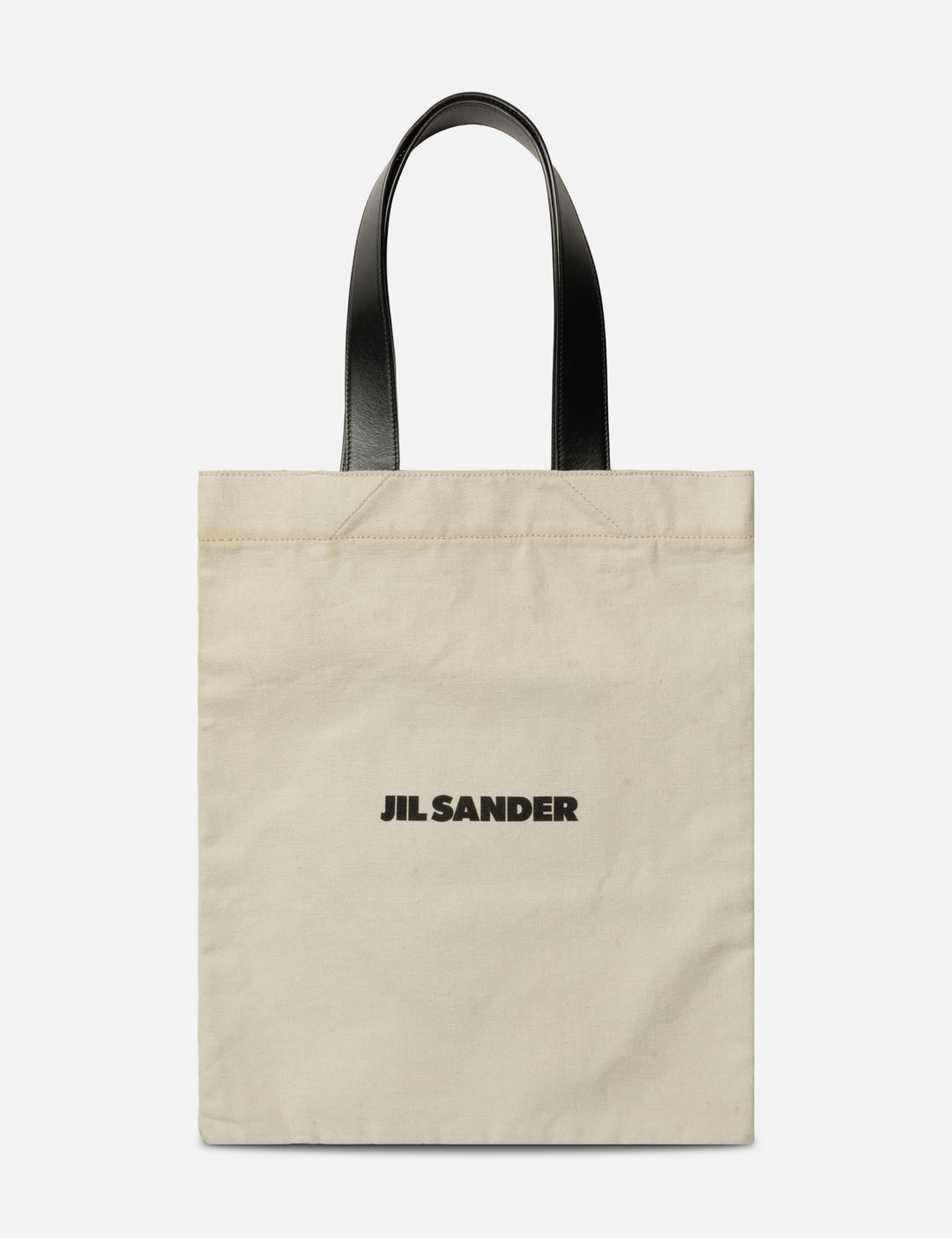 Jil Sander Canvas Tote In Beige/米色/베이지/ベージュ