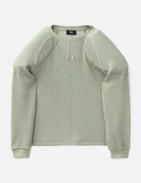 Bulk Shoulder Waffle Long Sleeve view 6