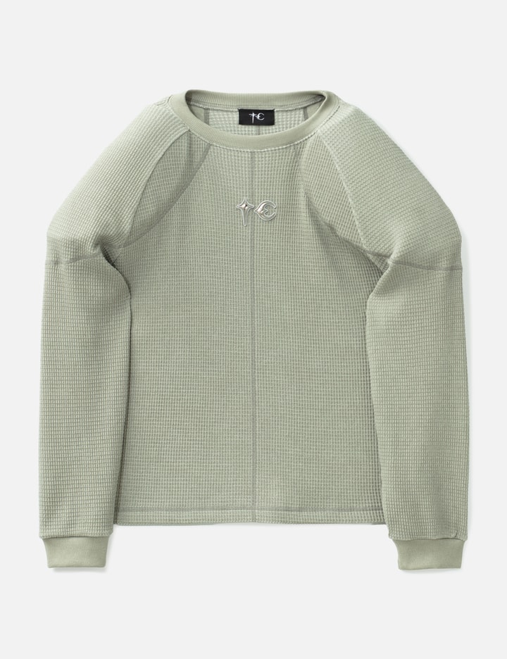 THUG CLUB Bulk Shoulder Waffle Long Sleeve