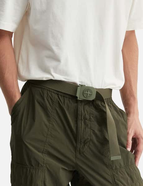 Nylon Tape Belt With Compass Logo Buckle view 8