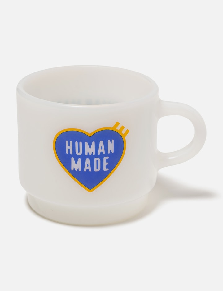 Human Made Glass Mug In White