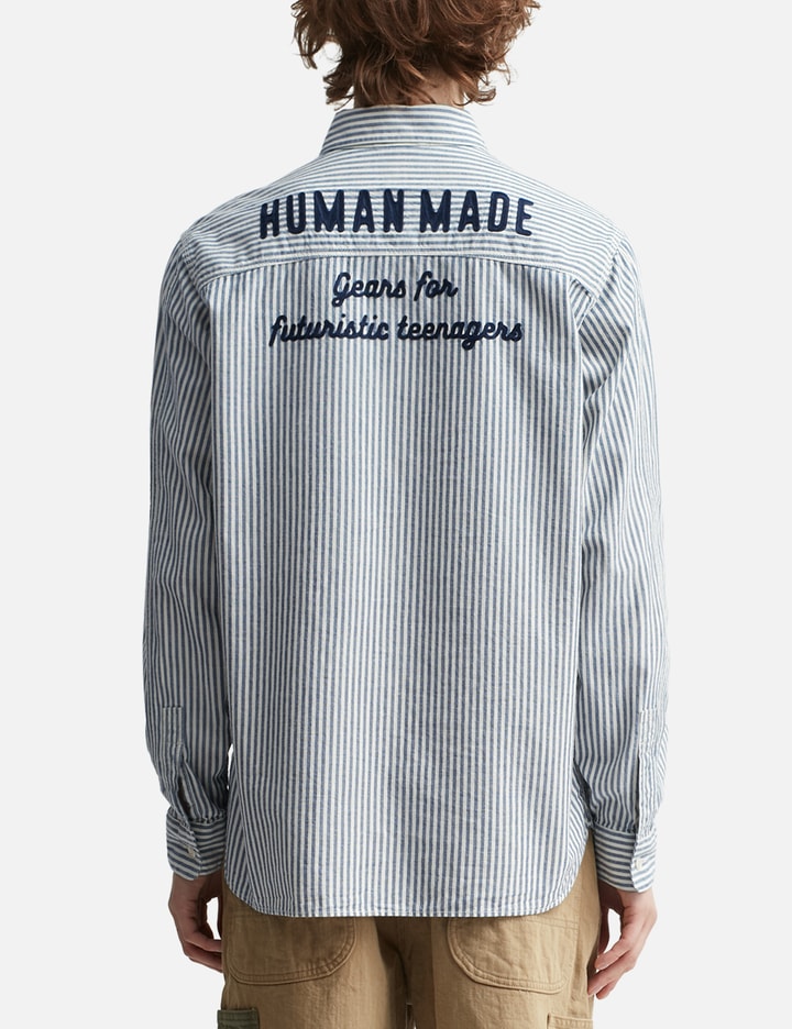 Striped Work Shirt Placeholder Image