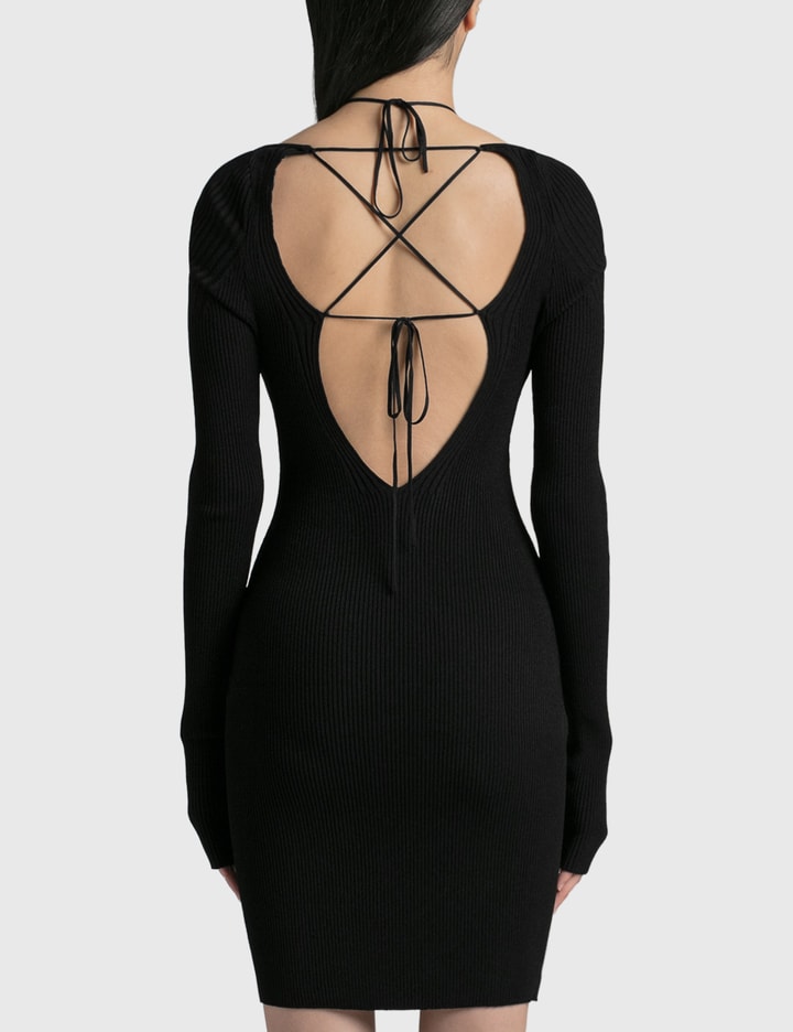 Long Sleeve Ribbed Dress Placeholder Image