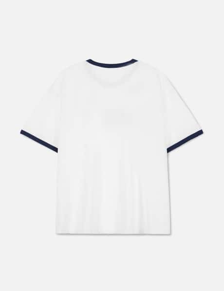 Overfit Logo Ringer T-Shirts view 11