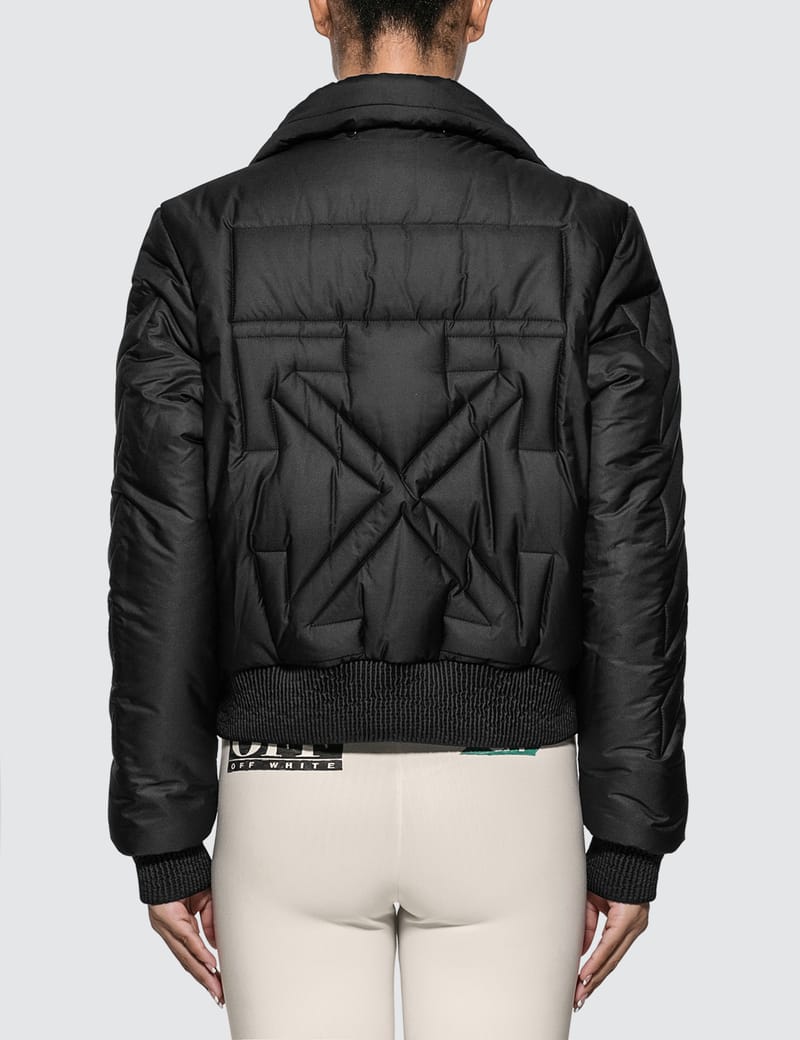 Arrows quilted puffer jacket