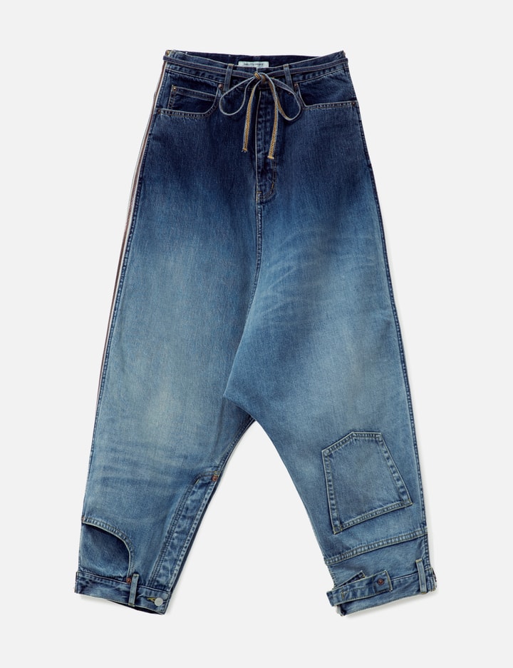 Beautiful People Double-End Selvedge Denimpants Gradation