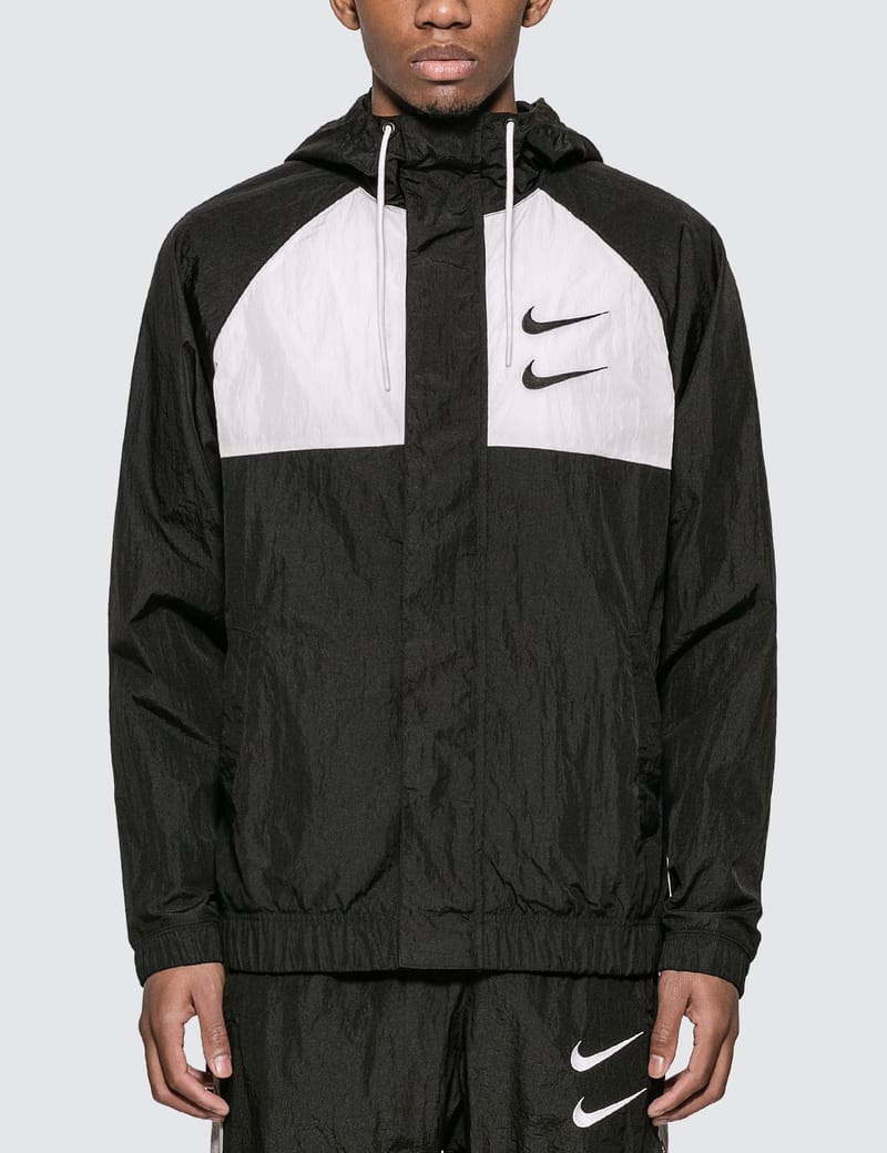 nike sportswear swoosh woven jacket