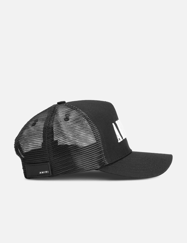 Shop Amiri Core Logo Trucker Hat In Black